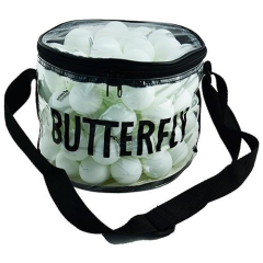 Butterfly 16005B-W Çantalı Masa Tenisi Antrenman Topu 100Lü Beyaz