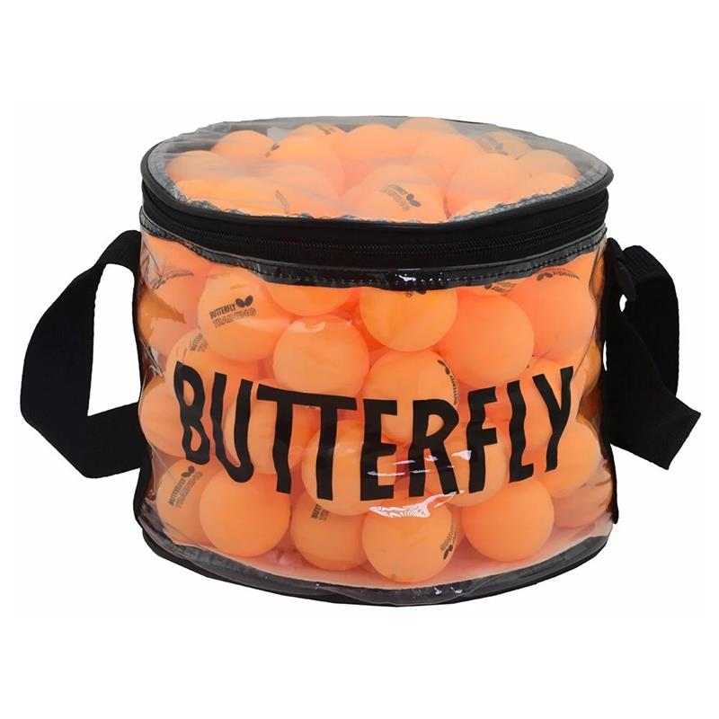 Butterfly 16005B-W Çantalı Masa Tenisi Antrenman Topu 100Lü Turuncu