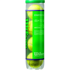 WİLSON WRT137400 STARTER PLAY 4'LÜ TENİS TOPU (YEŞİL)