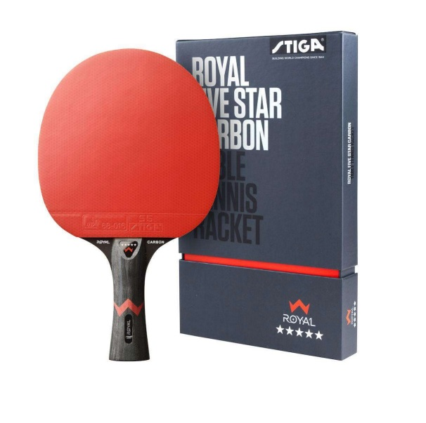 STIGA 1215-2818-01 BAT ROYAL FİVE STAR CARBON MASA TENİS RAKETİ