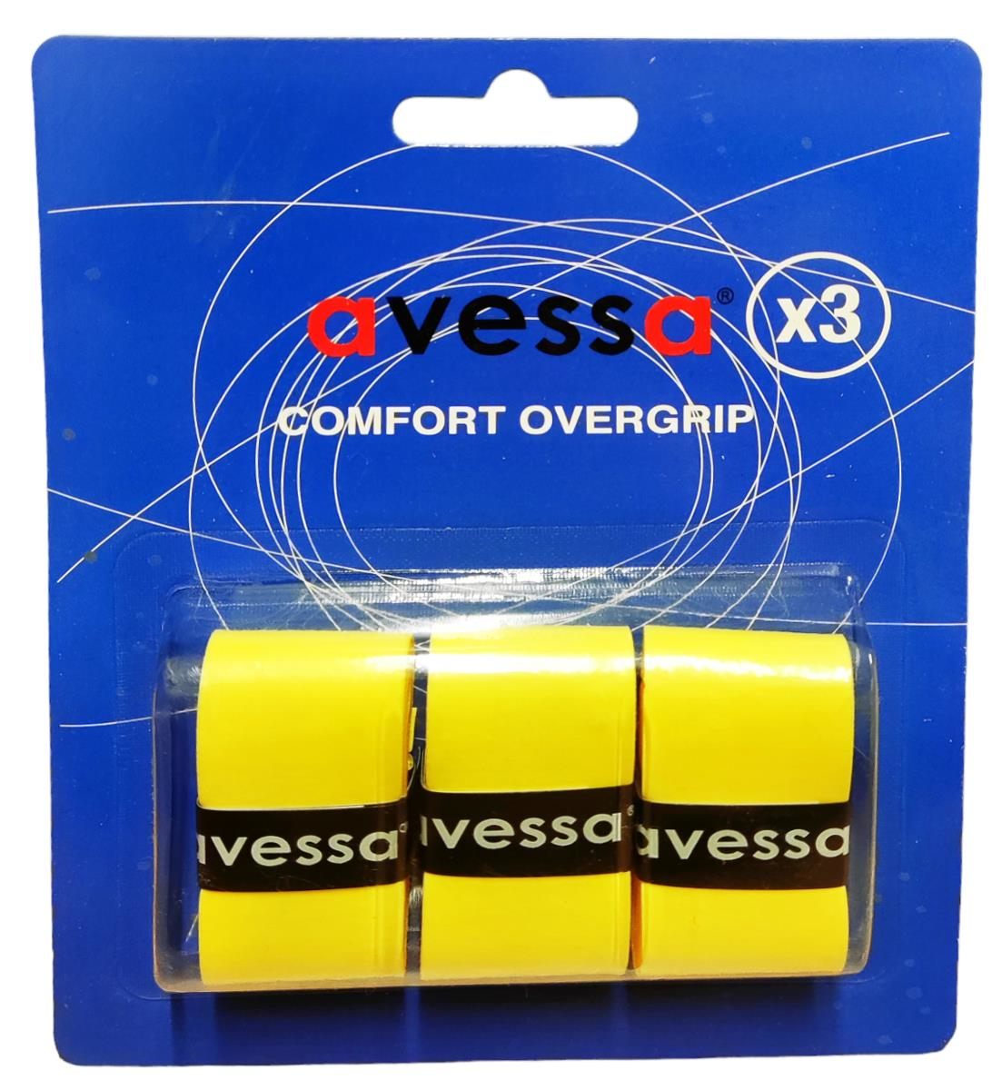 Avessa Og-10 Overgrip Sarı 3Lü - Tenis Raketi | ASSA SPOR