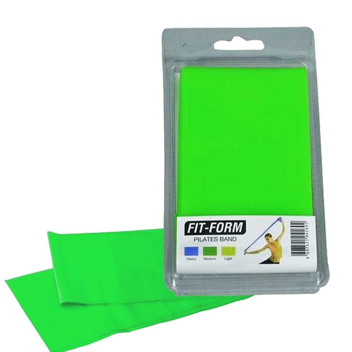 ASSA SPOR Fitform Pilates Lastiği Yeşil Normal Direnç - Pilates Ekipmanı Üretimi