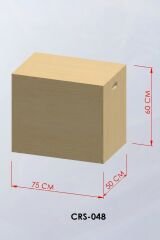 Assa Spor Ahşap Küp PLYOBOX 50×60×75 cm (CRS-048)