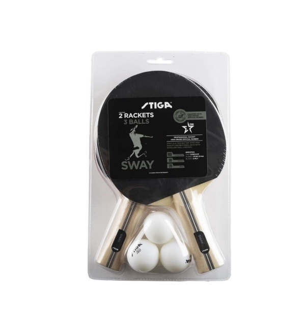 STIGA 1210-5518-01 SET SWAY-HOBBY MASA TENİS RAKET SETİ