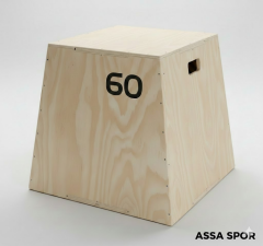 60 cm Ahşap Plyobox Zıplama Kutusu - Model CRS-050