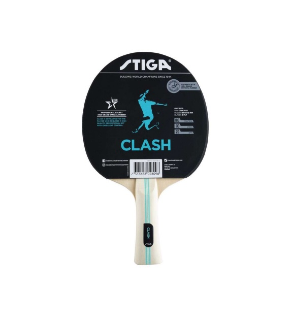 STIGA 1210-5718-01 BAT CLASH- HOBBY MASA TENİS RAKETİ