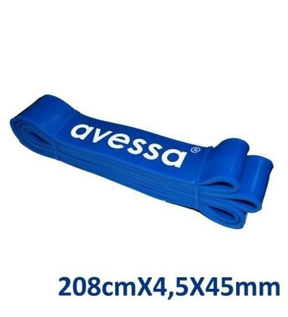 Avessa Latex Güç Bandı Direnç Lastiği Mavi - Fonksiyonel Antrenman Ekipmanı | ASSA SPOR