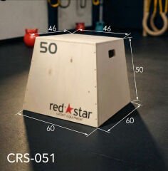 Assa Spor Ahşap PLYOBOX Zıplama Kutusu 50 cm (CRS-051) Yan Görünüm
