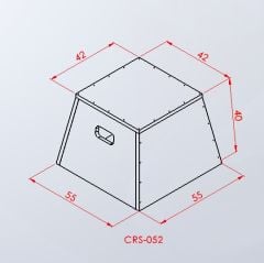 Assa Spor Ahşap PLYOBOX Zıpllama Kutusu 40 cm (CRS-052)