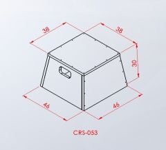 Assa Spor Ahşap PLYOBOX Zıplama Kutusu 30 cm (CRS-053)