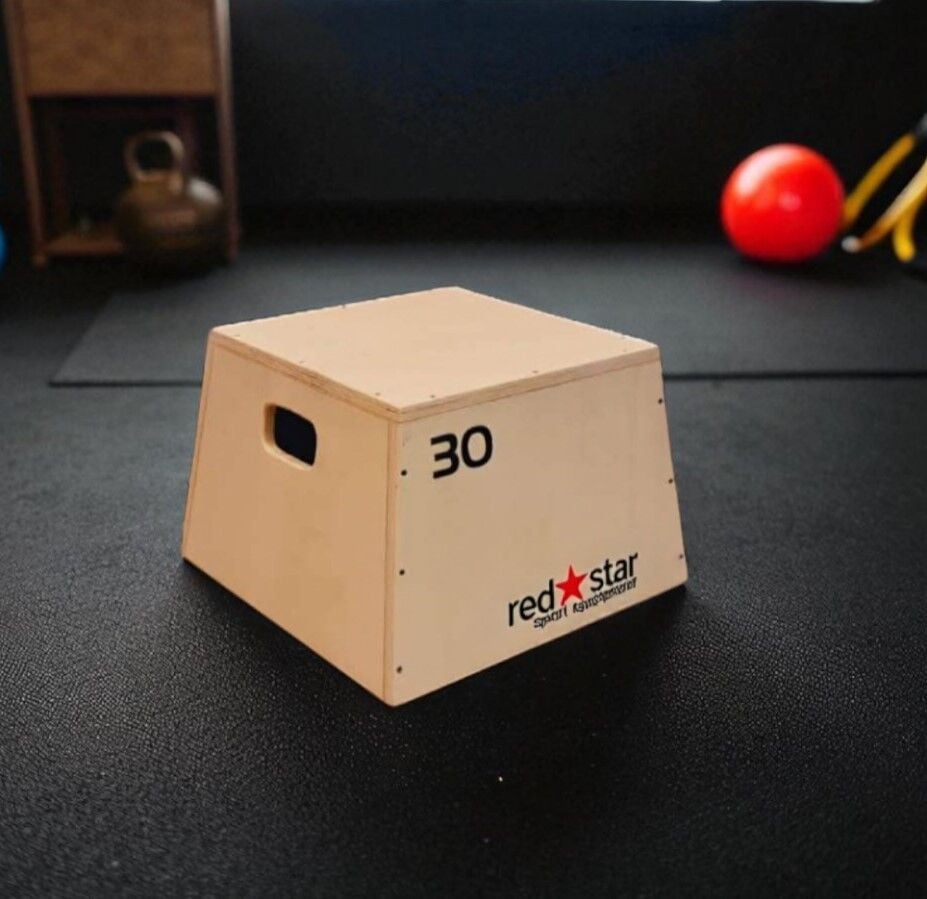 Assa Spor Ahşap PLYOBOX Zıplama Kutusu 30 cm (CRS-053)