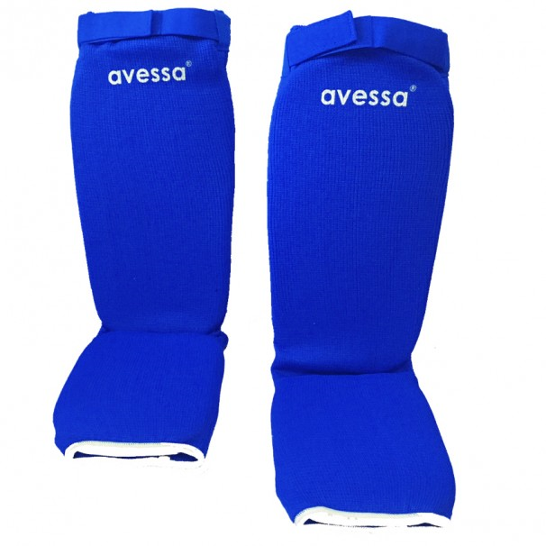 AVESSA RSG-100-S MUAYTAİ AYAK KAVAL KORUYUCU MAVİ