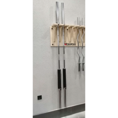 Ahşap Bar Standı Yan Görünüm