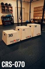 Assa Spor Ahşap PLYOBOX Zıplama Kutusu 3’lü Set 30-40-50 cm (CRS-070)