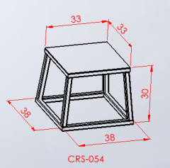 Profesyonel Sıçrama ve Kuvvet Antrenmanı için Metal Plyobox Takımı