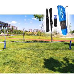 ASSA SPOR Avessa Portatif Ayak Tenis Seti Çantalı Ptf-200 - Tenis Ekipmanı Üretimi