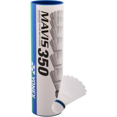 YONEX MAVİŞ-350/M NAYLON TÜY TOP (6LI)BEYAZ