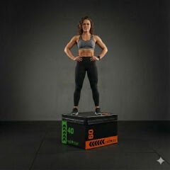 Assa Spor Soft PLYOBOX Küp 40×50×60 cm (CRS-116) Spor Salonu Kullanımı