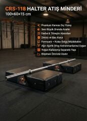 Halter Atış Minderi | Ses ve Darbe Emici Ağırlık Atma Minderi