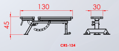AÇILI BENCH SEHPASI KIRMIZI