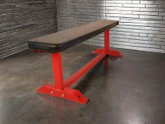 Düz Bench Sehpası Kırmızı