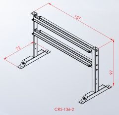 Dumbel Standı 2 Yan Görünüm
