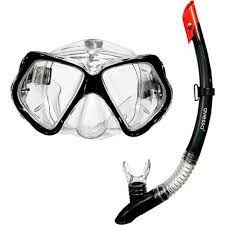 M4206P+SN26P AVESSA MASKE ŞNORKEL SET SİYAH