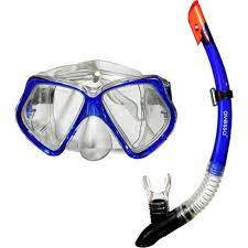 M4206P+SN26P AVESSA MASKE ŞNORKEL SET MAVİ