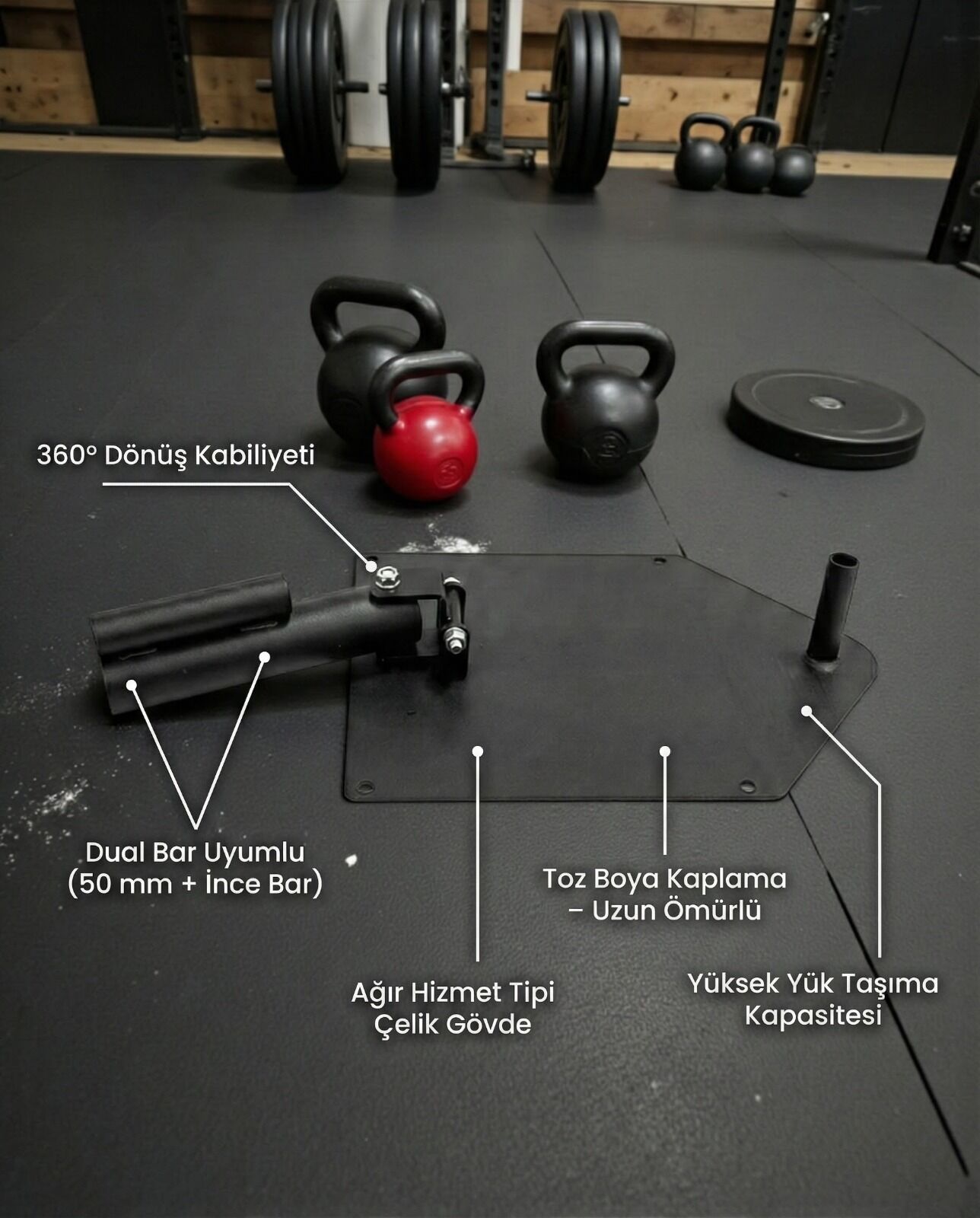 ASSA SPOR Yer Tipi Land Mine - Spor Ekipmanı Üretimi