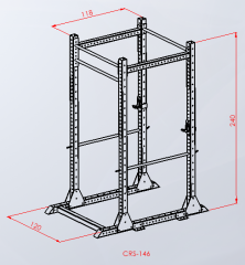 SQUATLI KAFES CAGE RACK