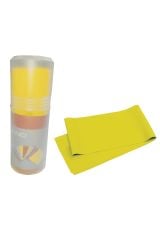 ASSA SPOR Pilates Bandı Orta Sert 140 X 15 Cm Egzersiz Direnç Lastiği Sarı - Pilates Ekipmanı Üretimi