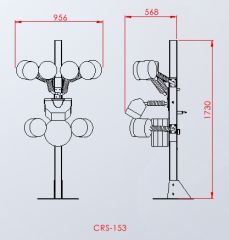 Boks Antrenman Robotu Spor Salonu Kullanımı