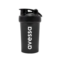 Avessa Shaker 550Ml Siyah - Profesyonel Antrenman Ekipmanı | ASSA SPOR