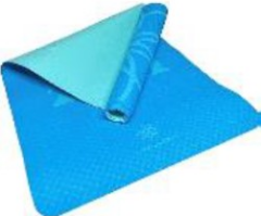 TPE MAT BLUE TPE PROFESYONEL YOGA MİNDERİ TURKUAZ 173*61*4 MM