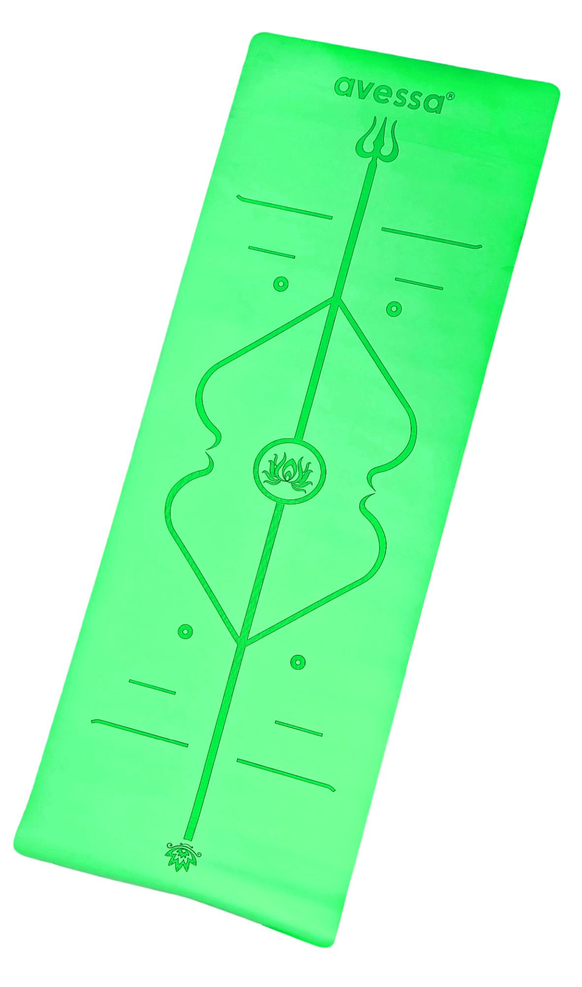 Avessa Rym-Green Kauçuk Yoga Mat Yeşil - Profesyonel Yoga Ekipmanı | ASSA SPOR