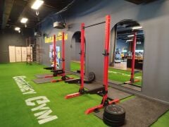 SQUAT BENCH PULLUP RACK