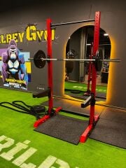 Squat Bench Pull-Up Rack | Çok Fonksiyonlu Kuvvet Antrenman İstasyonu Detay Fotoğrafı