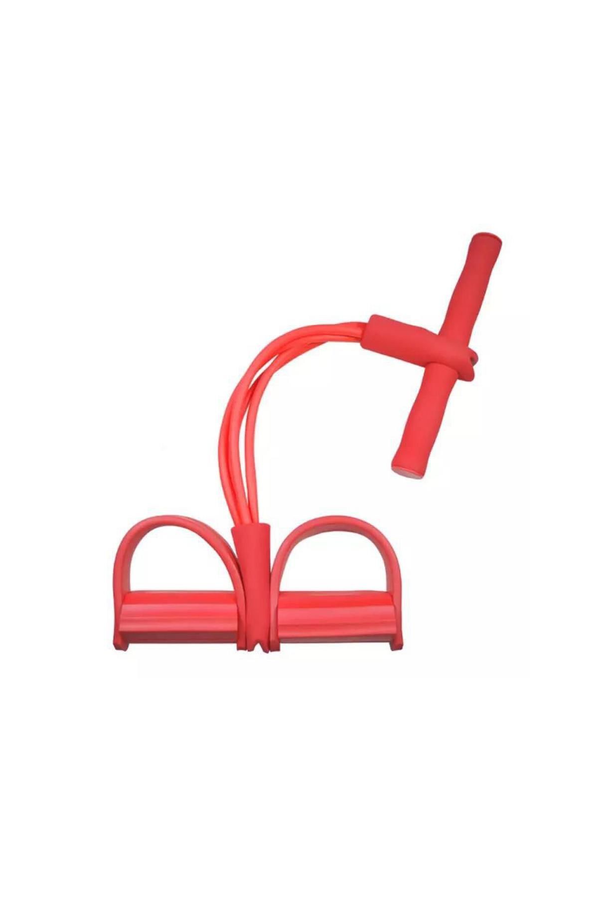 ASSA SPOR Avessa Ayak Çekme Egzersiz Lastiği Kırmızı - Spor Ekipmanı Üretimi