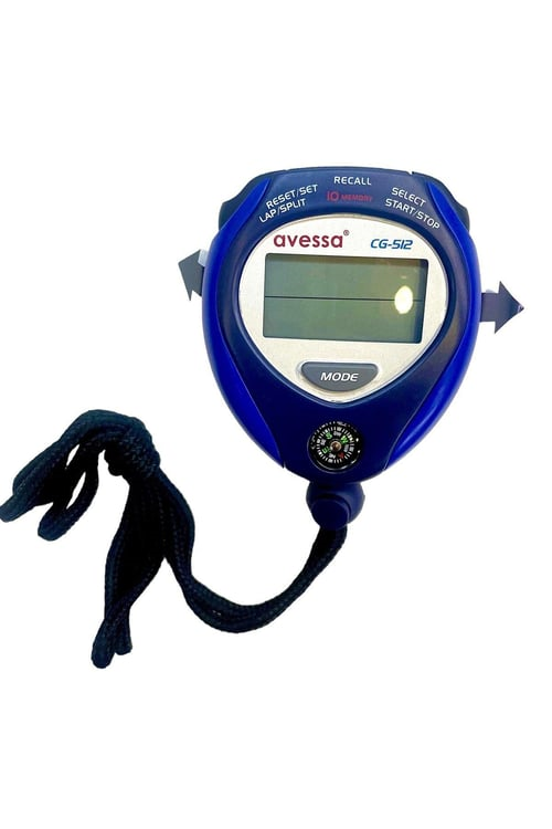 AVESSA CG-512 BLUE KRONOMETRE MAVİ