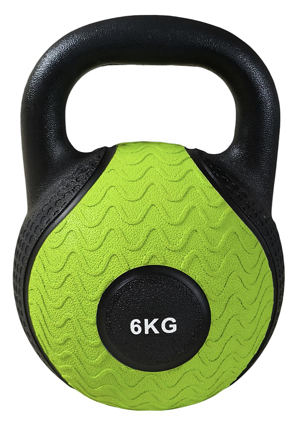 Avessa Ketlle-300 Kauçuk Kettle Dambıl 6 Kg - Kettlebell Çaydanlık Dambıl | ASSA SPOR