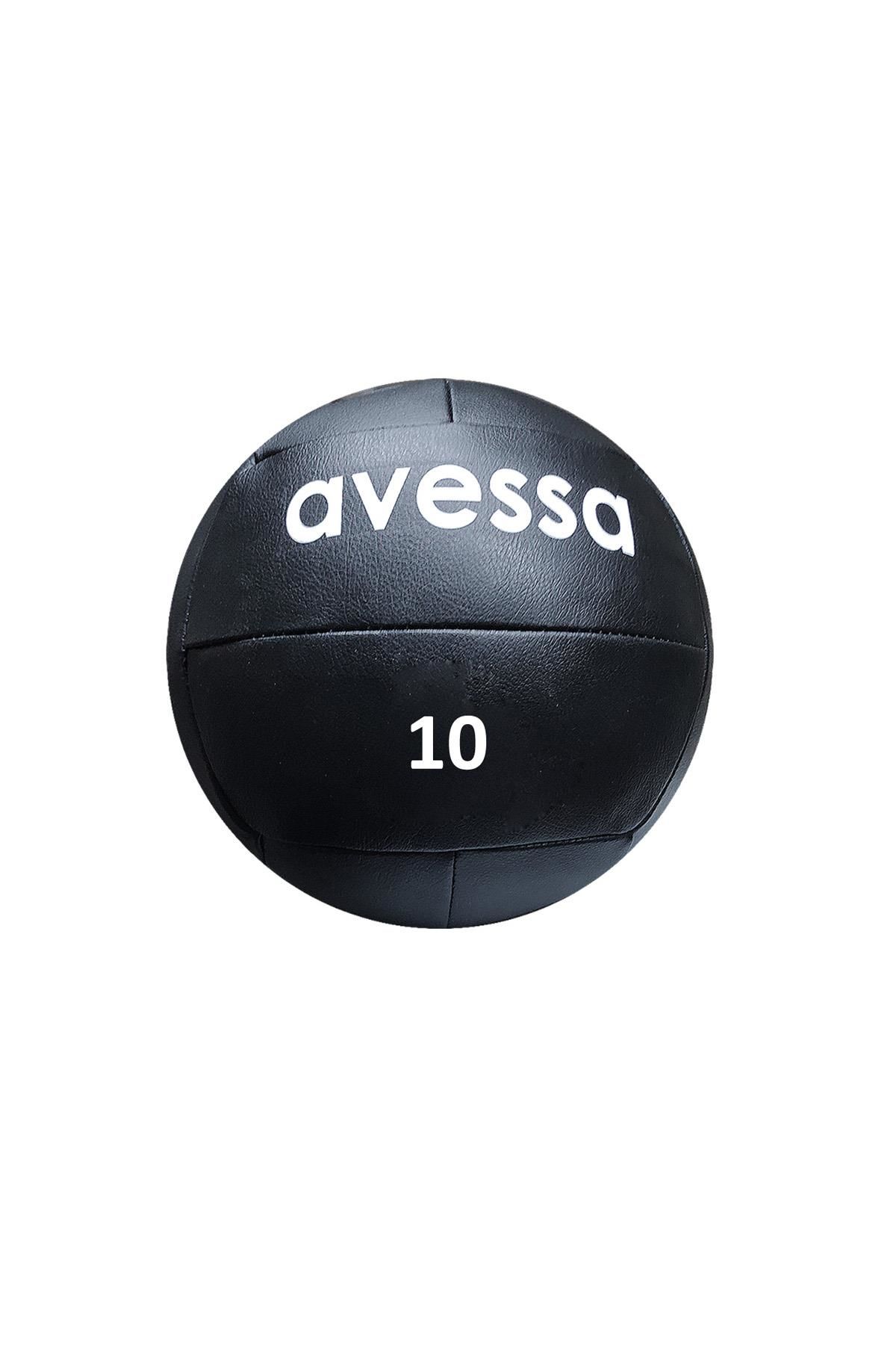 Avessa 10 Kg CrossFit Mıto Deri Sağlık Topu - Sağlık Topu (Medicine Ball) | ASSA SPOR
