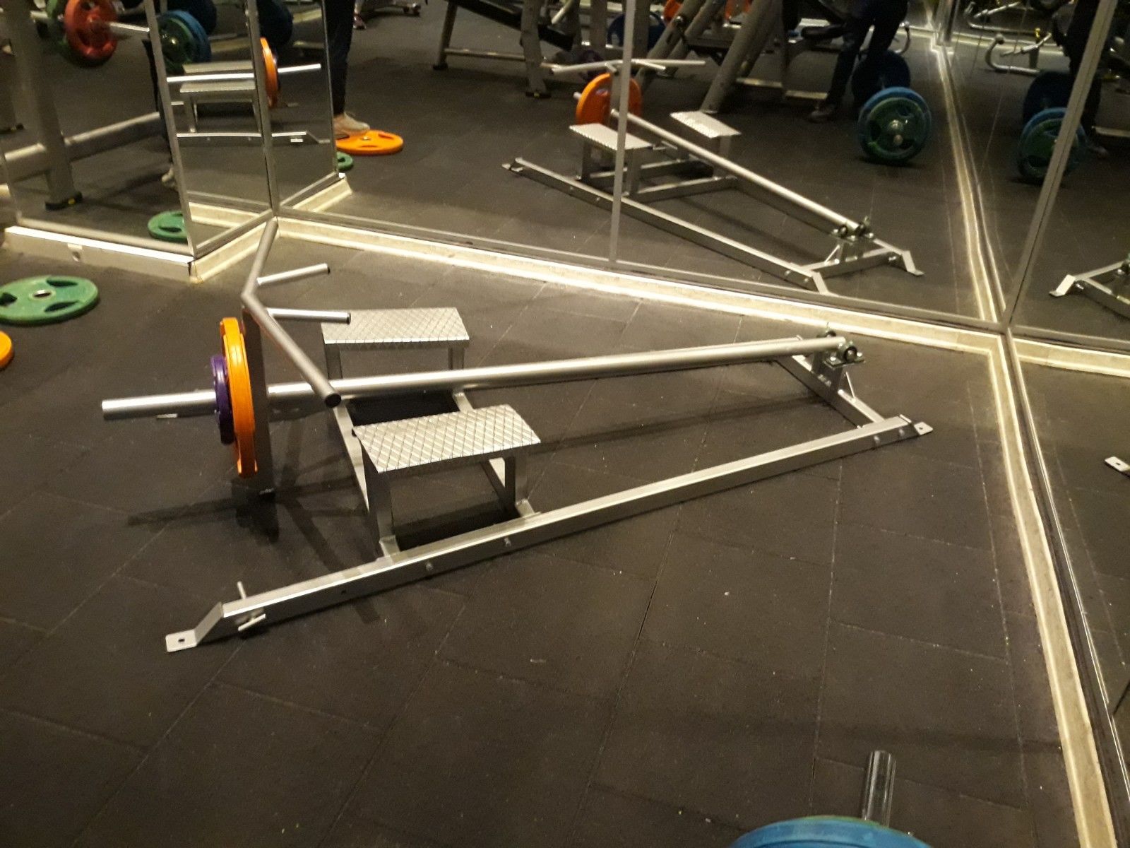 ASSA SPOR T Bar Row Mekanizması - Halter Barı Üretimi