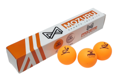 MOZURU MZR006-ORG ITTF ONAYLI TURUNCU PİNPON TOPU 6'LI
