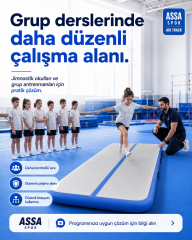 Air Track Havalı Şişme Jimnastik Minderi 800x200x20 cm (İthal)