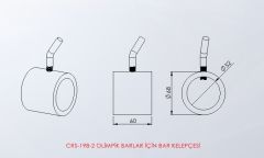 OLİMPİK BARLAR İÇİN BAR KELEPÇESİ