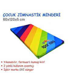 Çocuk Jimnastik Minderi (Gökkuşağı) | Spor Kulübü ve Okul İçin Jimnastik ve Dans Ekipmanı