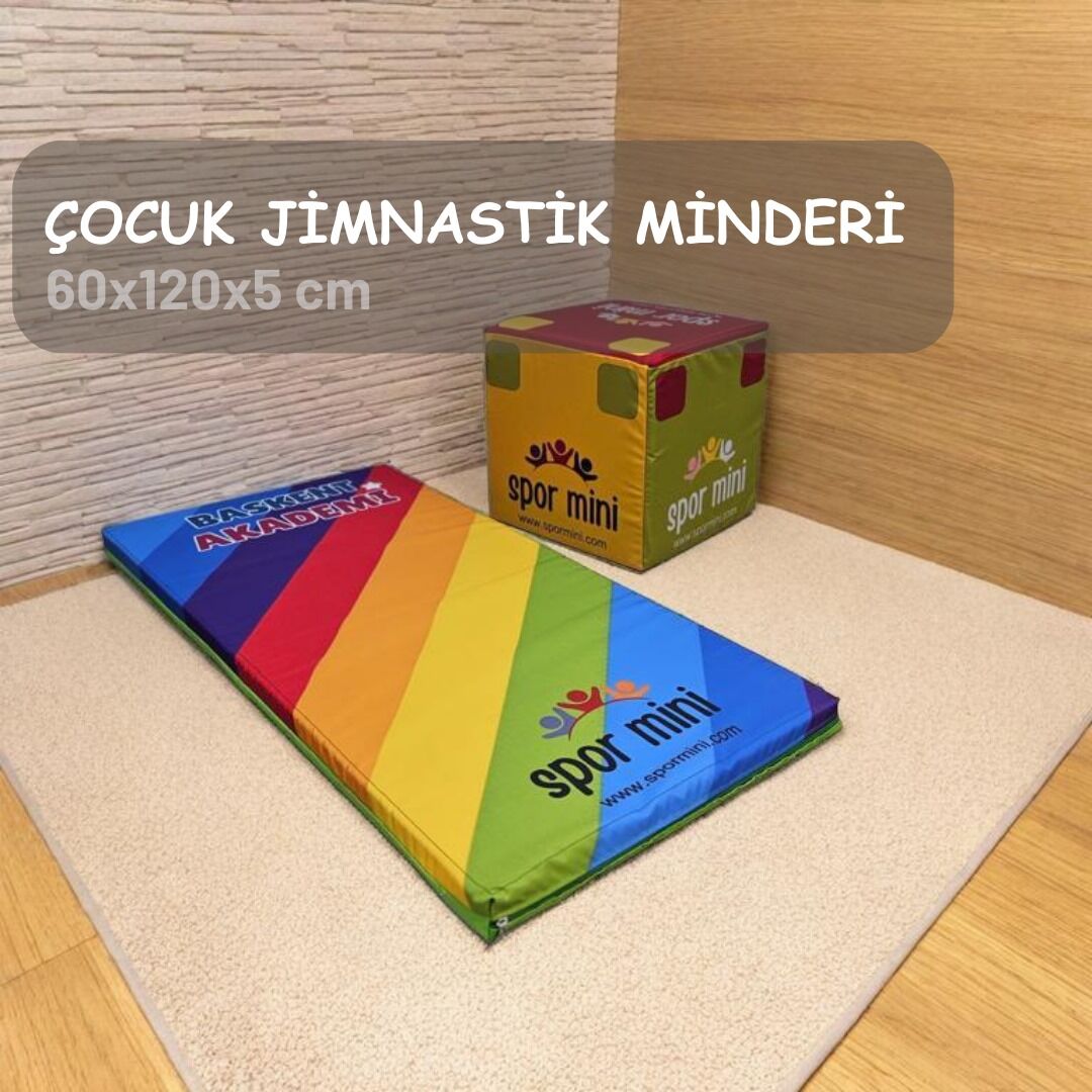 Çocuk Jimnastik Minderi (Gökkuşağı) - Salon Donanımı | ASSA SPOR