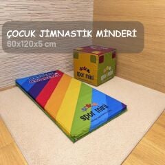Çocuk Jimnastik Minderi (Gökkuşağı) - Salon Donanımı | ASSA SPOR