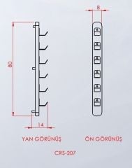 VİNLY DUMBEL STANDI AHŞAP