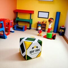 Aktivite Küp Minder Yeşil